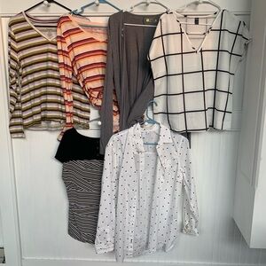 Women’s sz L shirt bundle